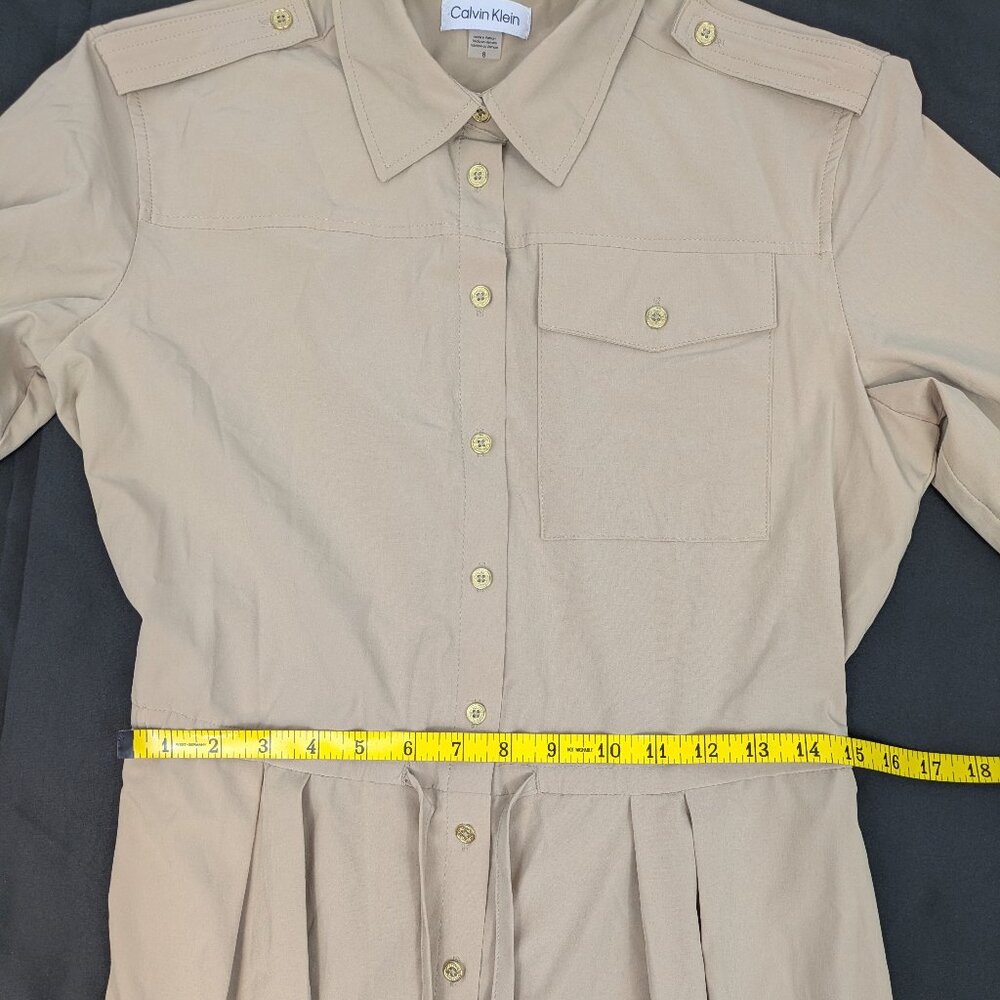 Calvin Klein Button Down Dress - NWOT - Picture 9 of 11